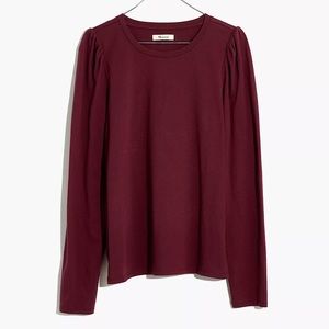 Madewell (Re)sourced Cotton Puff-Sleeve Tee